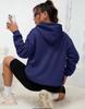 Autumn/Winter Women's Loose Slimming Casual Solid Color Sweatshirt - Trendy Fashion Top
