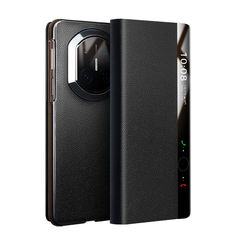 Qiali Huawei Mate X7 Sběratelská edice Originální kožené výklopné pouzdro
