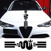 1PC Hood Cover Car Stickers Vinyl Decals Auto Accessories for 159 Giulietta Giulia 147 156 Mito Stelvio GT Sportiva