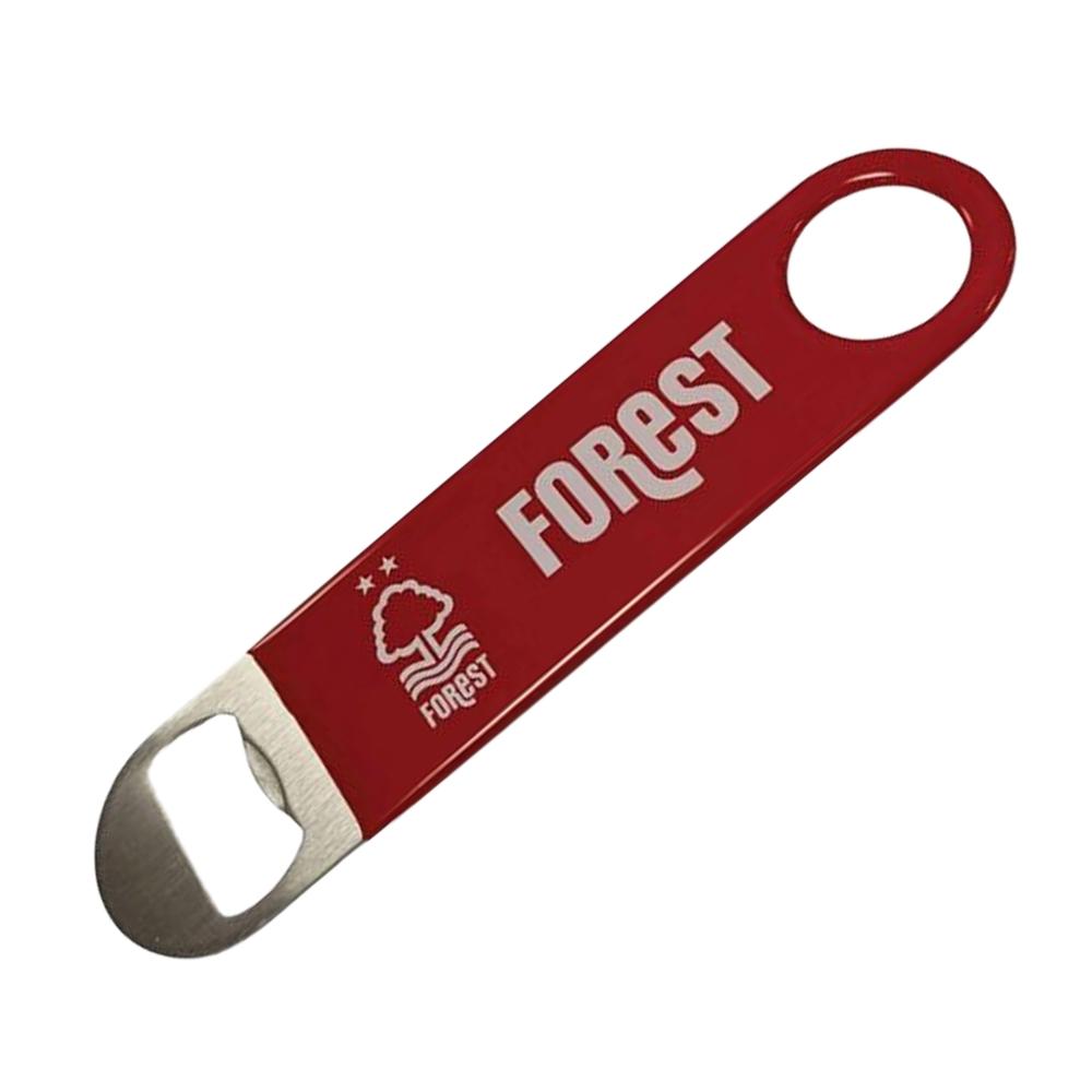 Nottingham Forest FC Stainless Steel Bottle Opener Fridge Magnet