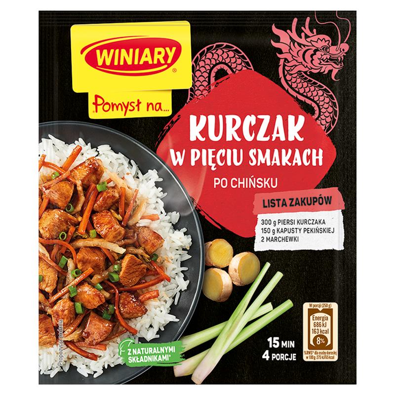 Winiary Idee voor... Kip in vijf smaken Chinees 37 g