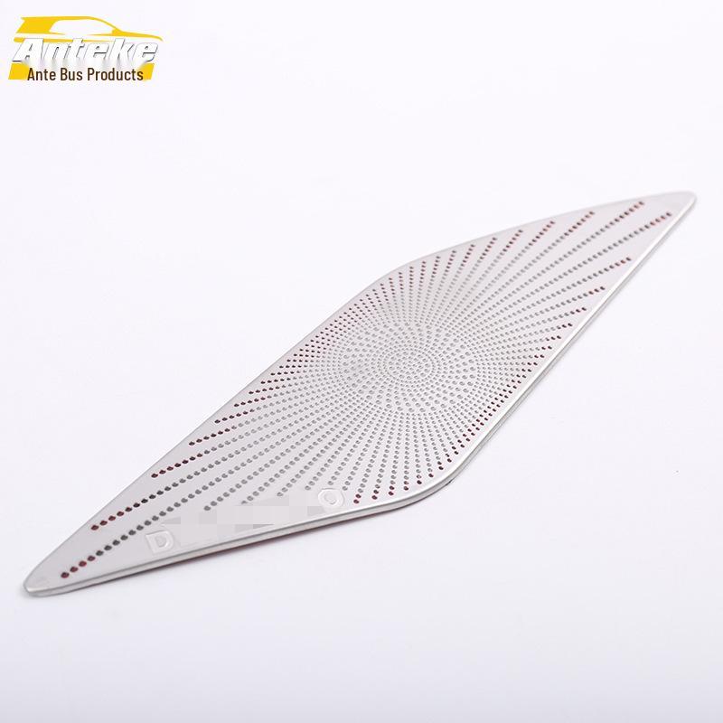 Touareg A-stolpe Högtalarkåpa Rostfritt Stål Dekorpanel (2019 modell)