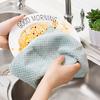 Absorbent Dish Cloth Tableware Non-stick Cleaning Towel Kitchen Tool Gadgets