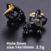 5pcs Kawaii Animal Pendant Enamel Charms For Jewelry Making Duck Bunny Elephant Lucky Fish Charm Handmade Materials Accessories