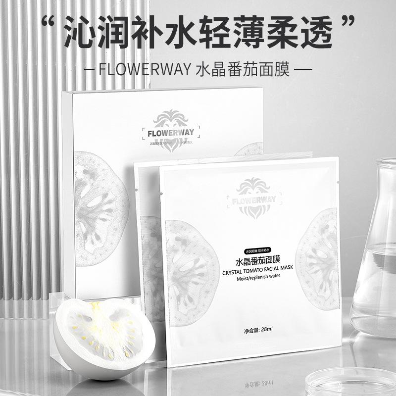 Moisturizing and hydrating facial mask for emergency use after staying up late, brightening and improving dull skin tone