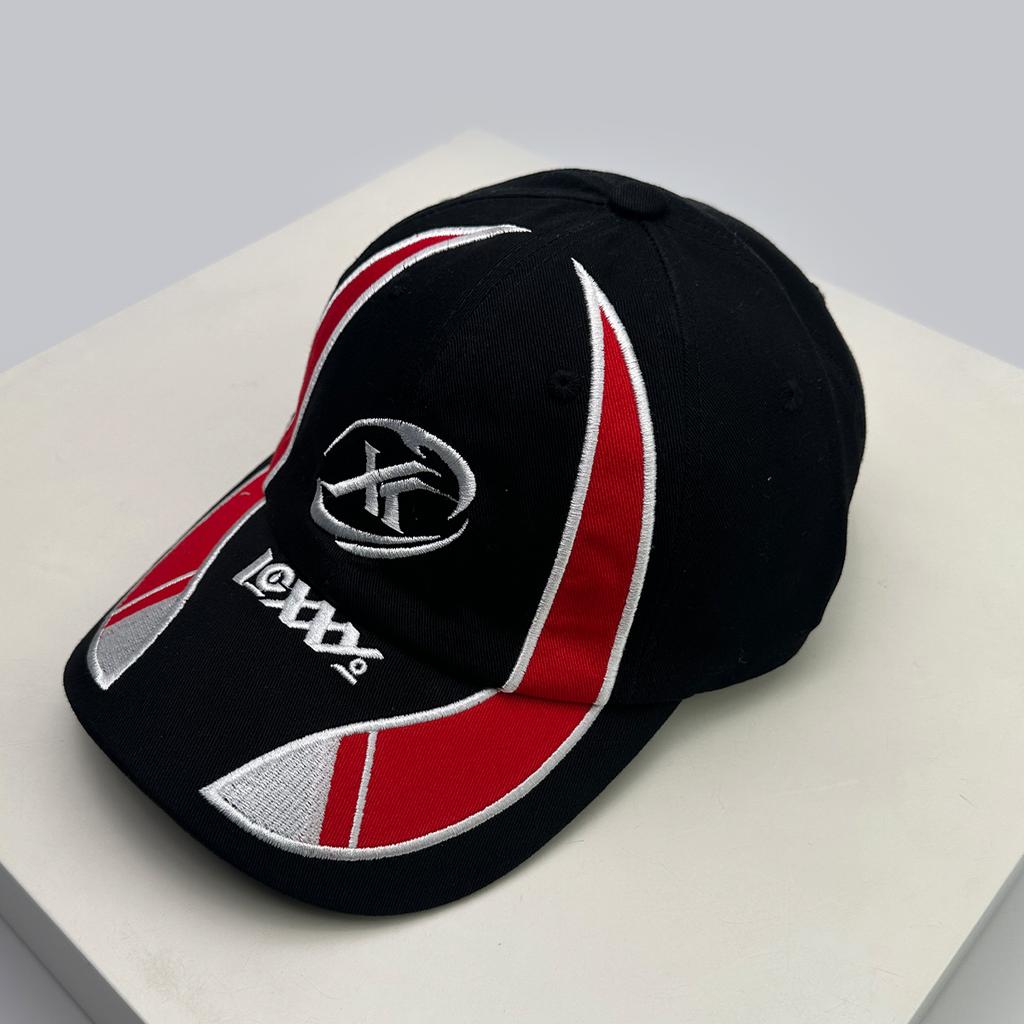And Women American Niche Style Embroidered Flame Double-Edged Blade Baseball Caps Sun Protection Personalized All-Match Peaked Hats Fashion Latest