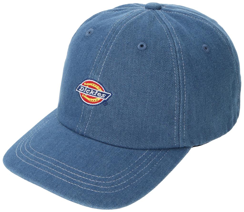 Dickies Cotton Denim Baseball Cap Adjustable Strapback Hat Denim 80313600