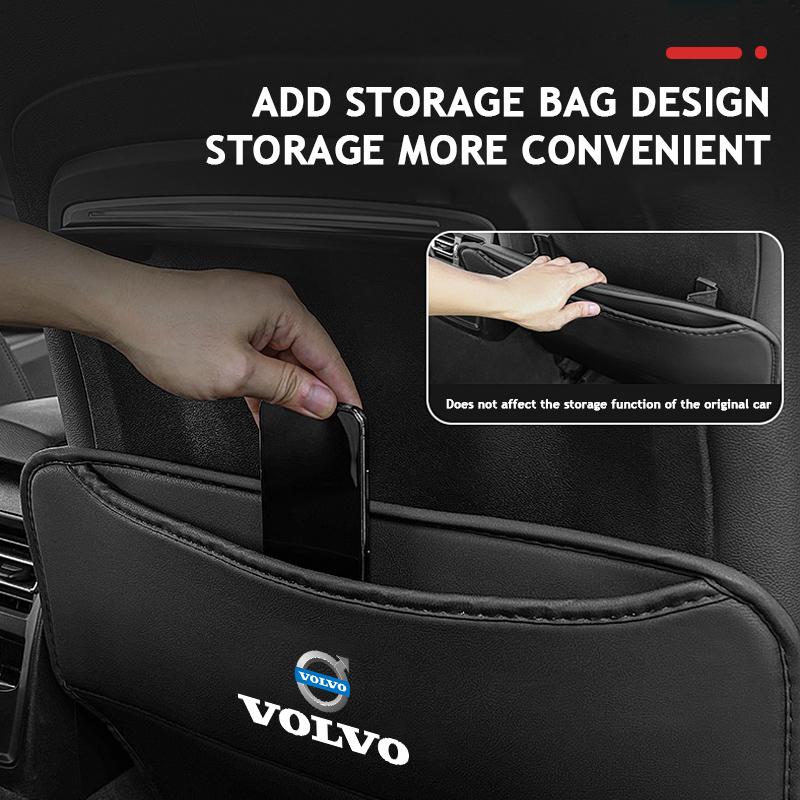 Car Interior Anti Kick Pad Seat Backrest Protector Mats Accessories For Volvo XC90 V90 V60 XC60 V40 EC40 EX40 S80 S60 S90 C40 XC