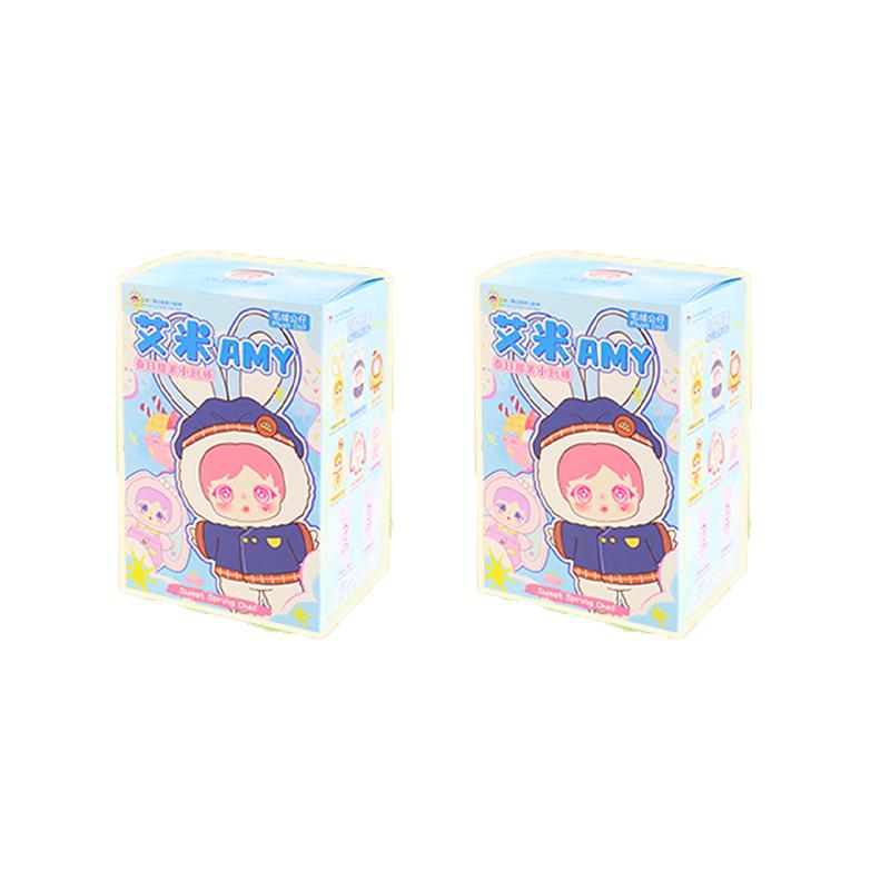 Amy Süßer Frühling Chef Serie Vinyl Gesicht Plüschtier Blind Box Trendiges Spielzeug Tasche Anhänger Dekoration Mystery Box Überraschung Geburtstagsgeschenk
