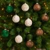15pcs 8cm Christmas Ball Pendant Shatterproof Christmas Tree Pendant  Party Favors