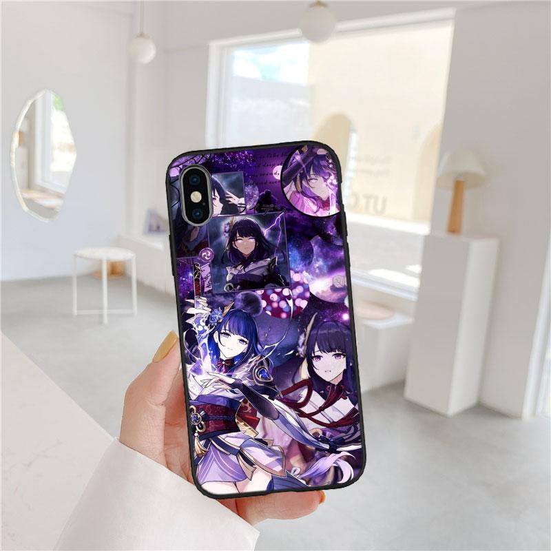 CJ61 Genshin Impact Cool Soft Shell Phone Case for Redmi Note 13 14 Pro+ Plus A3 A3X 13X 13C 13R 14S 14C 14R