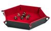 Velvet Leather Dice Tray Tray for Rpg Dice Beginning of the War 17 Cm