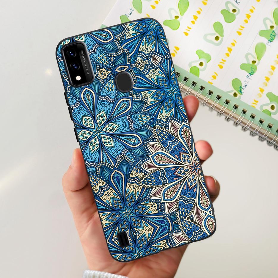 For ZTE Blade A51 A71 Case New Fashion Painted Back Cover Shockproof Phone Case For ZTE Blade A71 A7030 BladeA51 Soft TPU Fundas