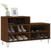 VidaXL Armoire à chaussures Chêne marron 102x36x60cm Bois d'ingénierie 831395
