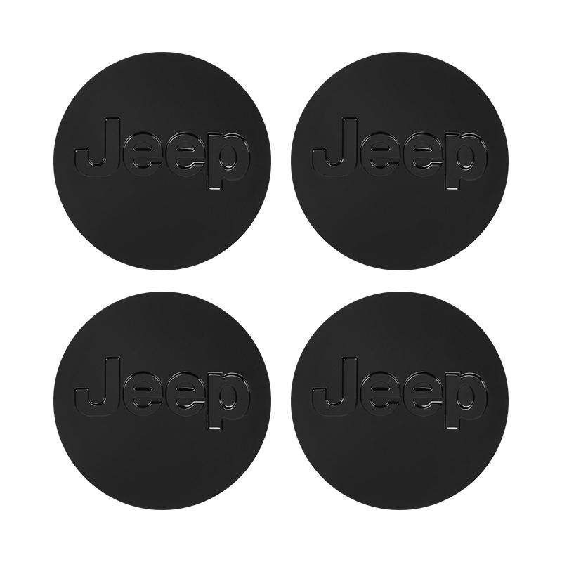 Kopphållare 4 st 63MM/55MM Metall Bilfälgnavkåpa Fälgcentrumkåpa För Jeep Renegade Wagoneer Avenger Recon Wrangler JK Gla