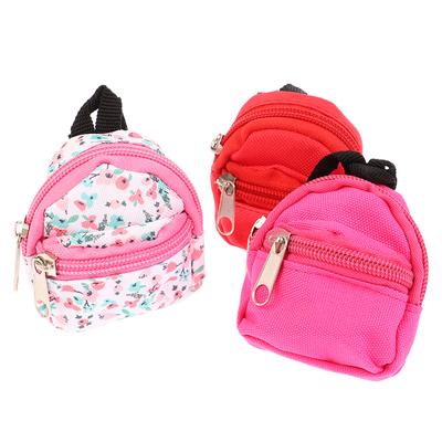 1Pc Mini Rucksack Schlüsselbund Nette Zipper Schul Schlüsselring Für Mädchen Geldbörse Anhänger Puppe Tasche Zubehör Kinder Geschenke