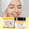 Grass Fed Beef Tallow Face & Body Moisturizer Cream, Natural Whipped Balm