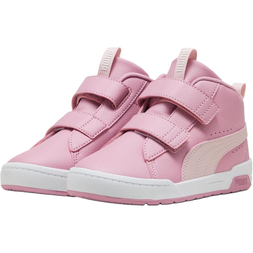 Puma Multiflex 2 Comfortable Versatile Non-Slip Durable Mid-Top Kids Skate Shoes Light Pink Kids Skate Shoes 312154-04