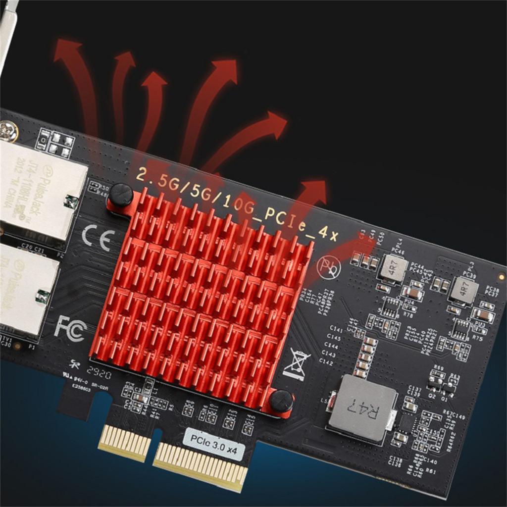 Scheda Di Rete PCIe Da 2,5 Gbit Con I226-V 2.5G LAN Ethernet Interface 2.5Gbps RJ45 - Foto 5