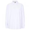 Shop   Women Standard Fit Oxford Long Sleeve Shirt White Int Wbl 20602