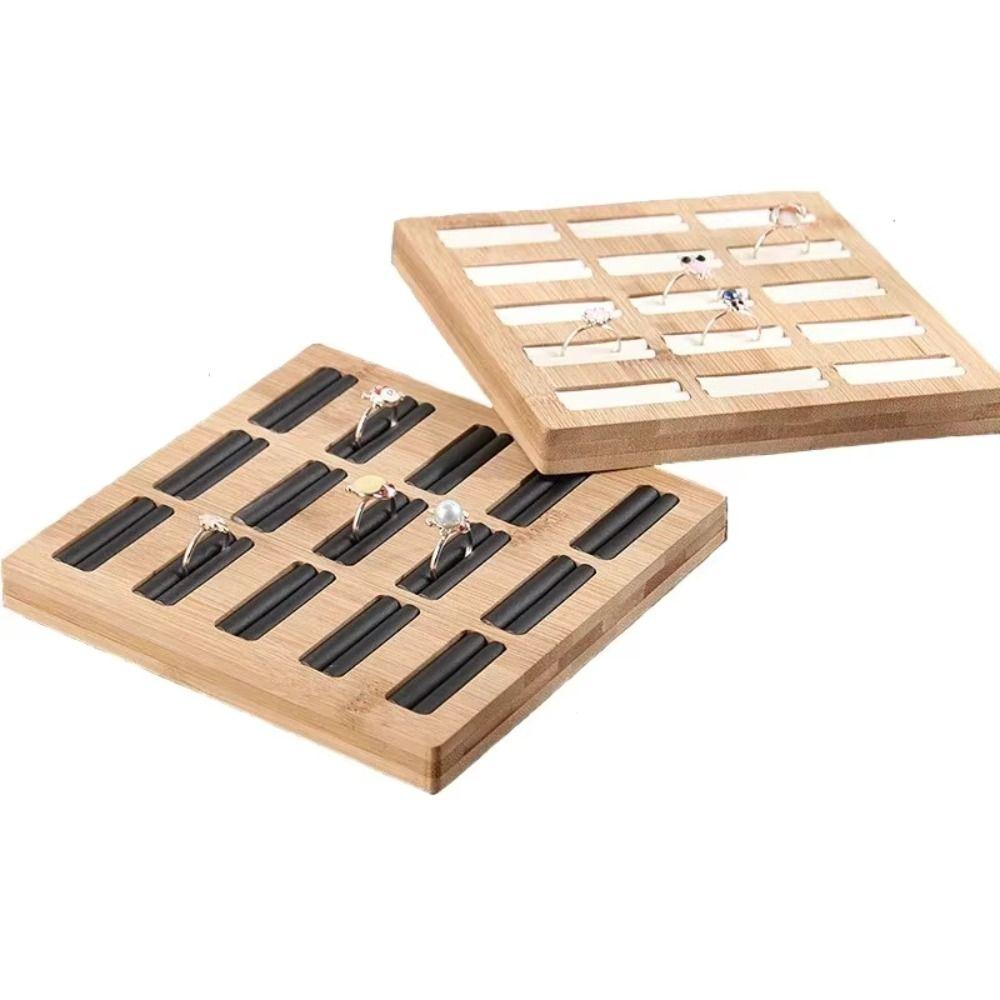 15 Grids Ring Storage Tray Exquisite Design Jewelry Earrings Organizer Jewelry Accessories