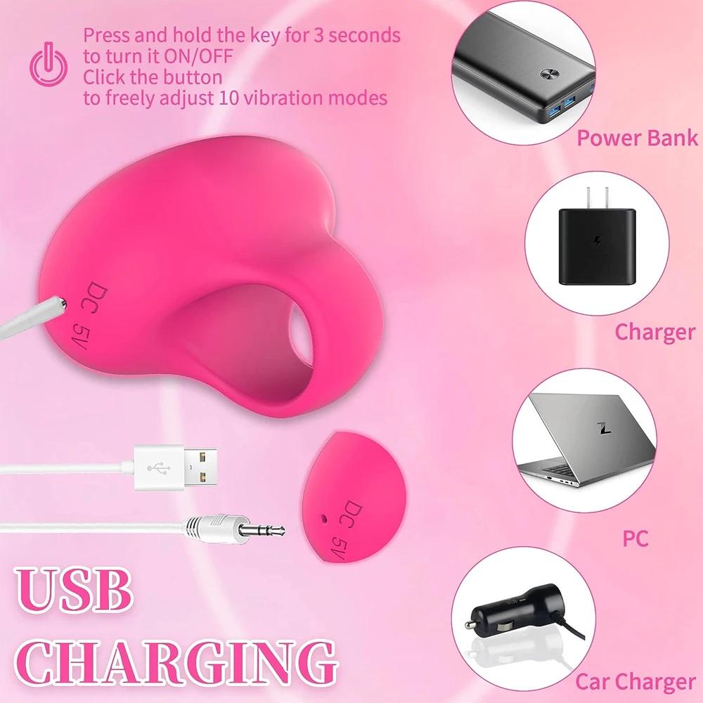 Pocket Mini Ring Face and Eye Massager Portable USB Charging Waterproof Face Eyes Relieve Fatigue Facial Skin Care Tools