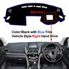 2 schichten Auto Auto Innen Dashboard Abdeckung Dash Matte Teppich Teppich Für Mitsubishi Eclipse Kreuz 2018 2019 2020 Sonnenschutz anti-slip Pad