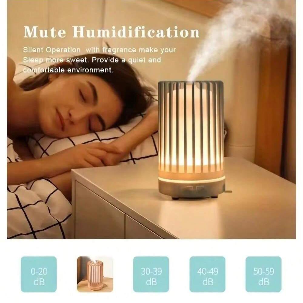 Bird Cage Air Humidifier Aromatherapy Machine Ultrasonic USB Humidifier, Essential Oil Diffuser With Colorful Night Lights