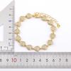 Gold Chain Heart Bracelet, a Wedding Gift for Women.