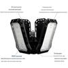 LED Deformable Garage Light - Adjustable 4-Leaf/5-Leaf Design