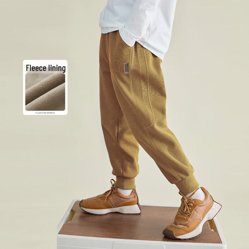 Boys  Warm Fleece-Lined Winter Casual Sweatpants 110