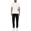 STONE ISLAND Plain Crew Neck Short Sleeve T-Shirt Men Tops White 80152NS84-V0001