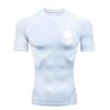 Skeleton Men's Sports T-shirt for Fitness Training Fitness Compression Men's Training T-shirt  Workout T-Shirt