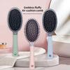 Custom Logo Paddle Hair Brushes Air Detangler Hairbrush Colorful Printing Hair Products Hair Comb for Women