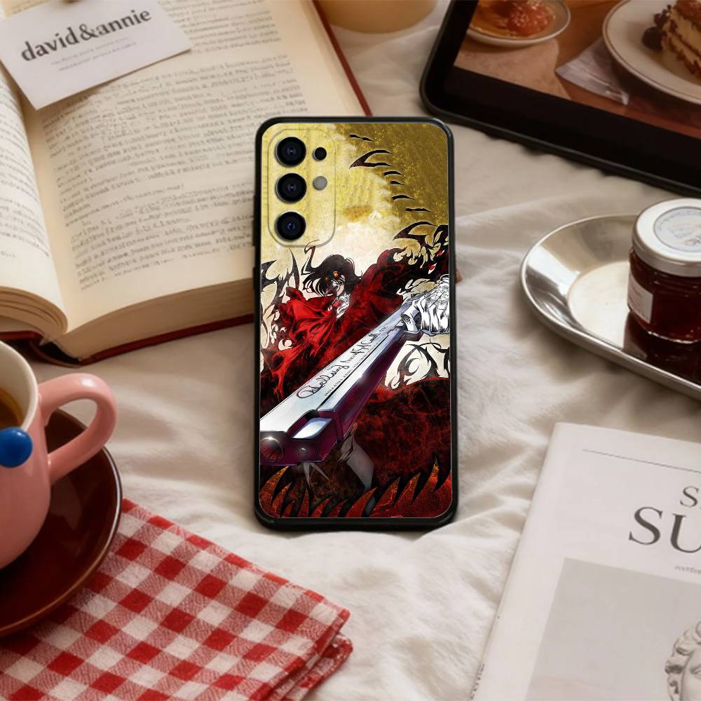 Gothic Hellsing U-Ultimate Phone Case For Samsung S 25,24,23,22,30,21,10,9,Ultra,Plus,Lite,FE,4,5 G Soft Black Case