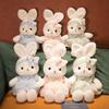 Long Ears Plush Rabbit Doll Appeasement Doll Sleep Pillow Kawaii Skirt Bunny Toy  Kids