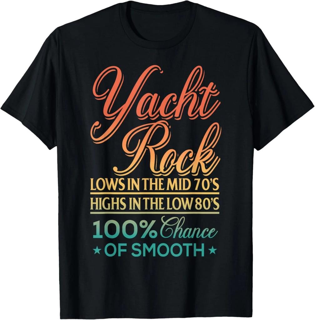 Retro Yacht Rock Music Mid 70s Low 80s - Vintage Yacht Rock T-Shirt