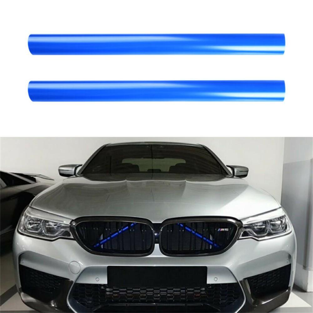 

Strips Grille Trim ABS Accessories Auto Bar Blue Car