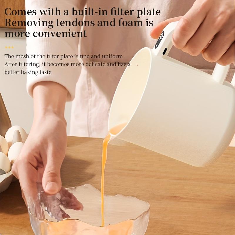 Electric Mixer, Rice Washing Machine, Egg Beater, Mini Food Whisk for Home Use