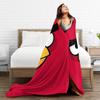 A-Angry Anime B-Birds Games Red Fleece Throw Blankets Blanket for Bedding Car Super Warm Bedspread,