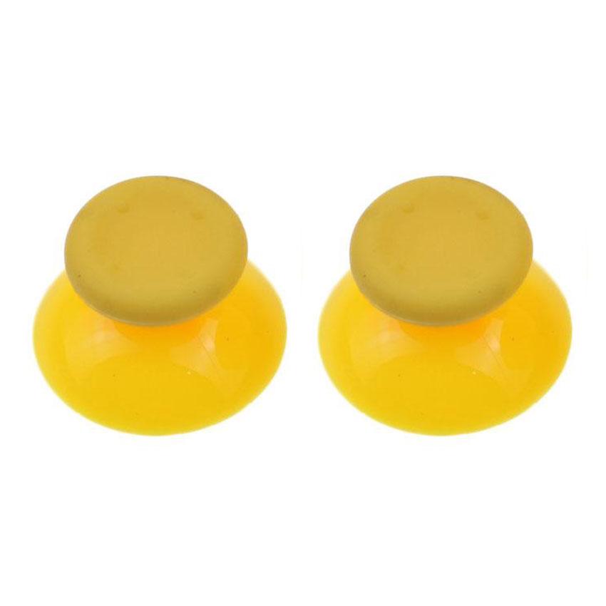JCD 2 Pieces 3D Analog Thumbstick Thumb Stick Mushroom Joystick Cap Cover For Xbox 360 Controller