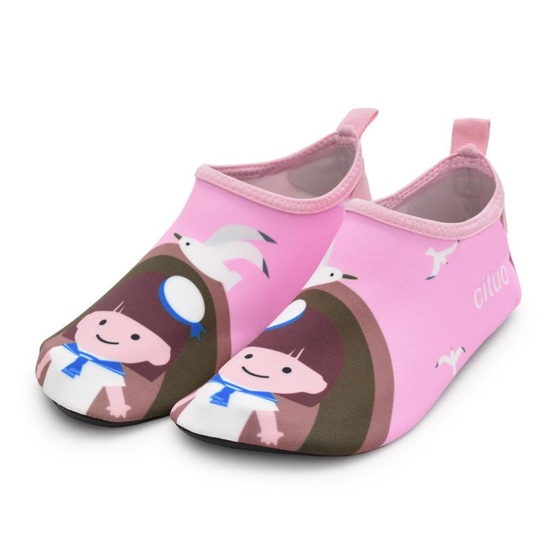 Children's Beach Shoes Creek Shoes Outdoor Sports Toddler Shoes Breathable Wading Hiking Shoes Men's and Women's Non-slip