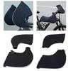 2 Stück Winter Fahrradhandschuhe Lenkerabdeckung Handschuhe für Mountainbike Kaltwetter Thermals Fahrradlenker Handschuhe