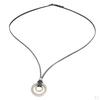 PU Leather Necklace Cord Rope with Pendant for