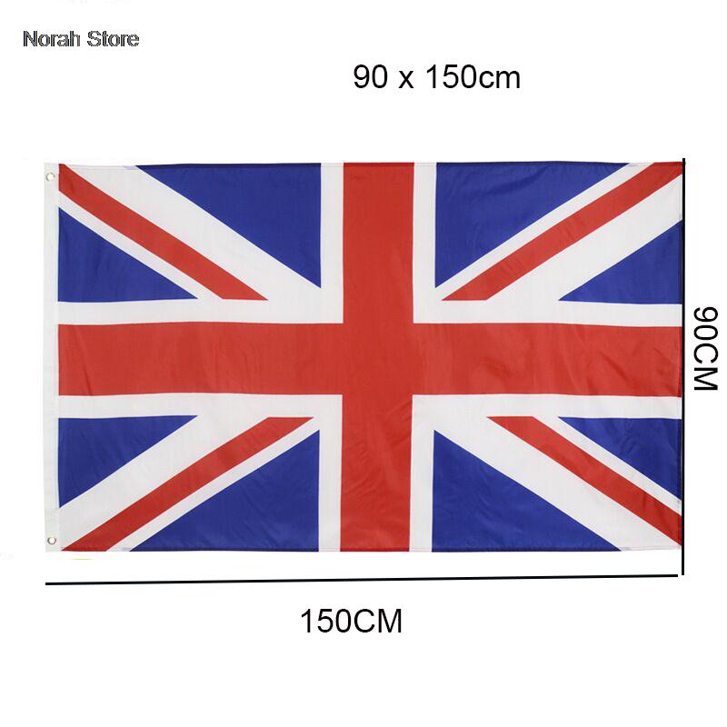 1 Stück 90*150cm Vereinigtes Königreich Polyester England Schottland Nordirland Britische Nationalflagge Europäische Länder Großbritannien Flaggen
