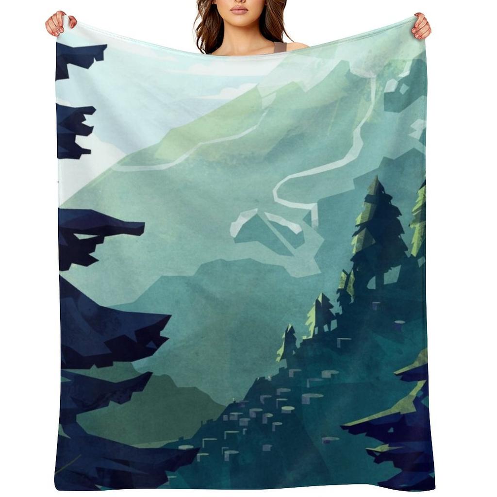 Kanadische Berg-Wurfdecke Nickerchen-Decken Sofas Dekoration Für Dekorative Sofas Winterbetten Decken