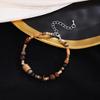 Irregular Retro Wooden Beaded Bracelet, Zen Ethnic Style, High-End Temperament Jewelry Women