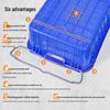 Heavy-Duty Rectangular Plastic Turnover Basket