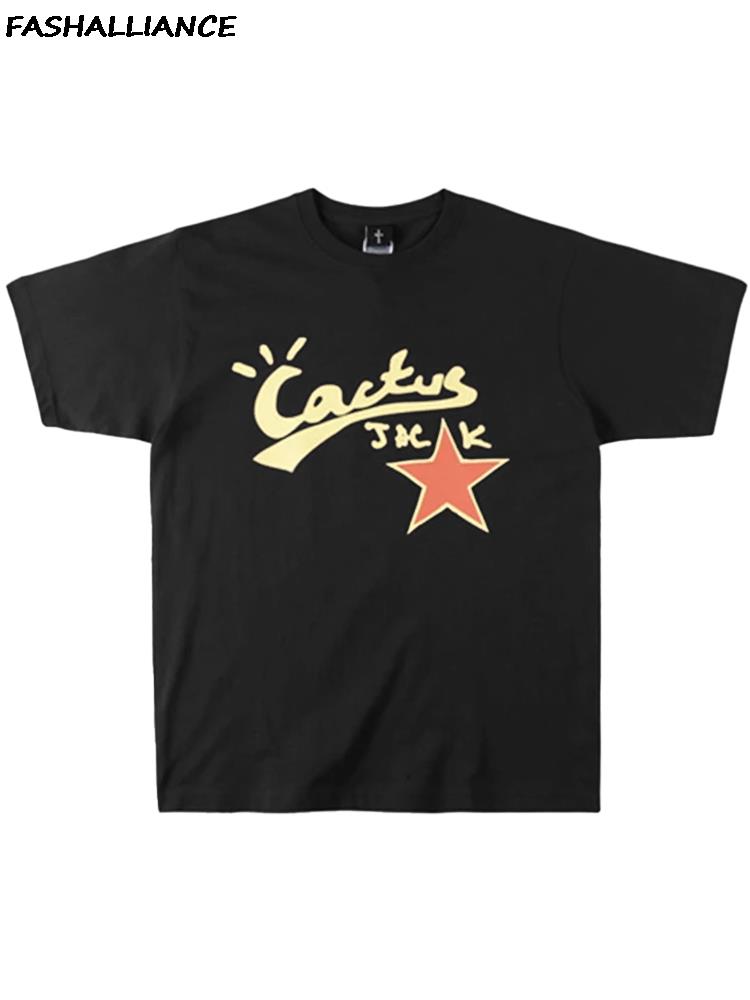 

Cuctus Jack 100% Хип-хоп футболка для мужчин Тур Футболка с коротким рукавом Базовая Парная Свободная Футболка с коротким рукавом женская 4XL