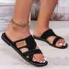 Fashion Women Slippers Trend Flat Casual Sandals Women Lightweight Beach Fashion Shoes Comfy Platform Slippers New Summer Slides Women